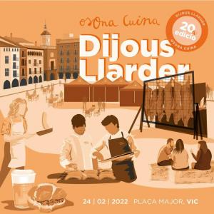 Cartell del Dijous Llarder 2022 de Vic